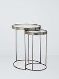 John Lewis Savoy Nest of 2 Glass Tables