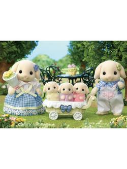 Sylvanian Families Flora Rabbit Family - view 2, Multi