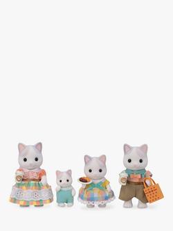 Sylvanian Families Latte Cat Family, Multi