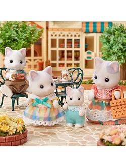 Sylvanian Families Latte Cat Family - view 2, Multi