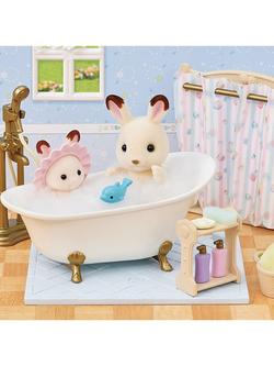 Sylvanian Families Bath and Shower Set - view 2, Multi