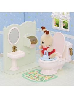 Sylvanian Families Toilet Set - view 2, Multi