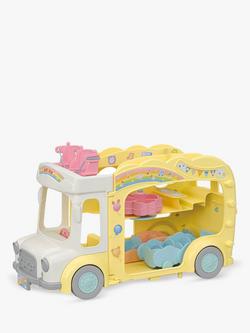 Sylvanian Families Rainbow Fun Nursery Bus, Multi