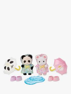 Sylvanian Families Nursery Friends Rainy Day Duo, Multi