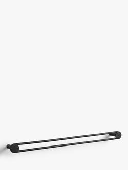 John Lewis Towel Rail, Matt Black, 