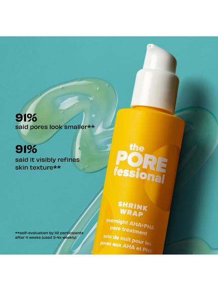 Benefit The POREfessional Shrink Wrap Overnight AHA+PHA Pore Treatment, 50ml - view 2, 