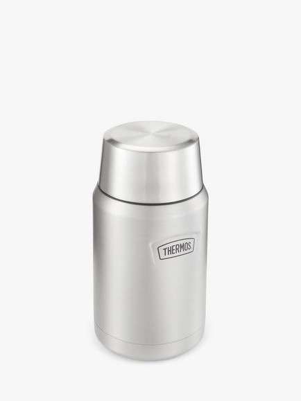 Thermos Icon Series Insulated Stainless Steel Food Flask, 710ml - view 2, Silver
