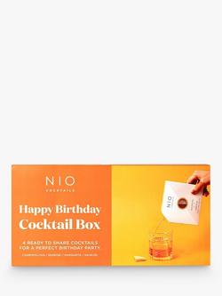NIO Cocktails Happy Birthday Cocktail Box, 4x 10cl, Multi