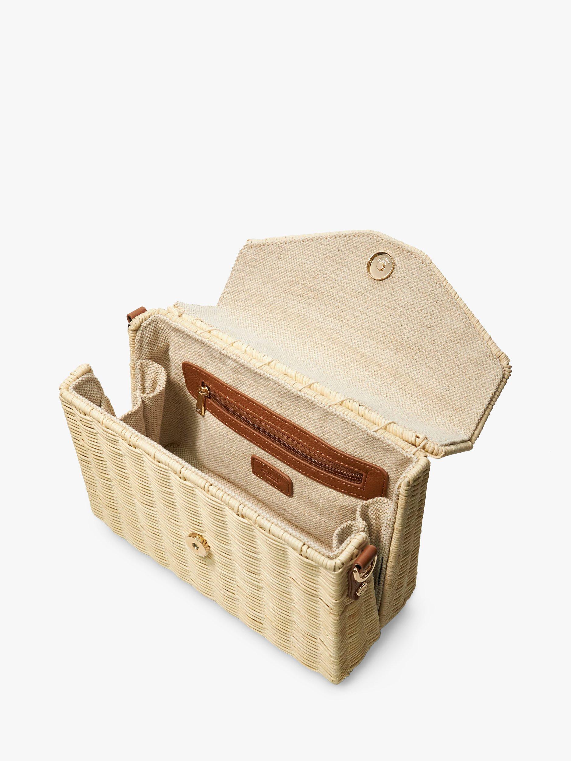 Dune wicker bag deals