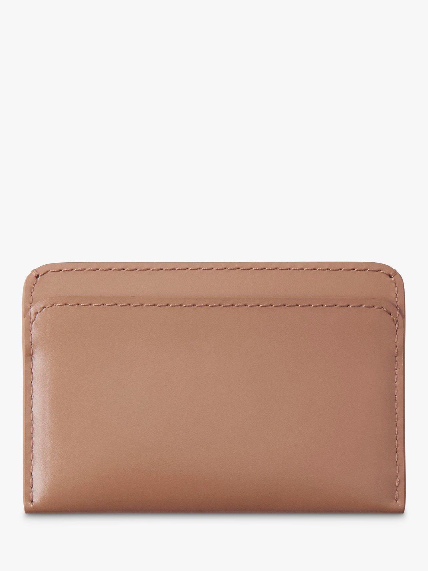 Mulberry Pimlico Super Lux Calf Leather Credit Card Slip, Sable