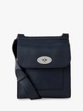 Mulberry Small Antony Classic Grain Leather Satchel, Night Sky