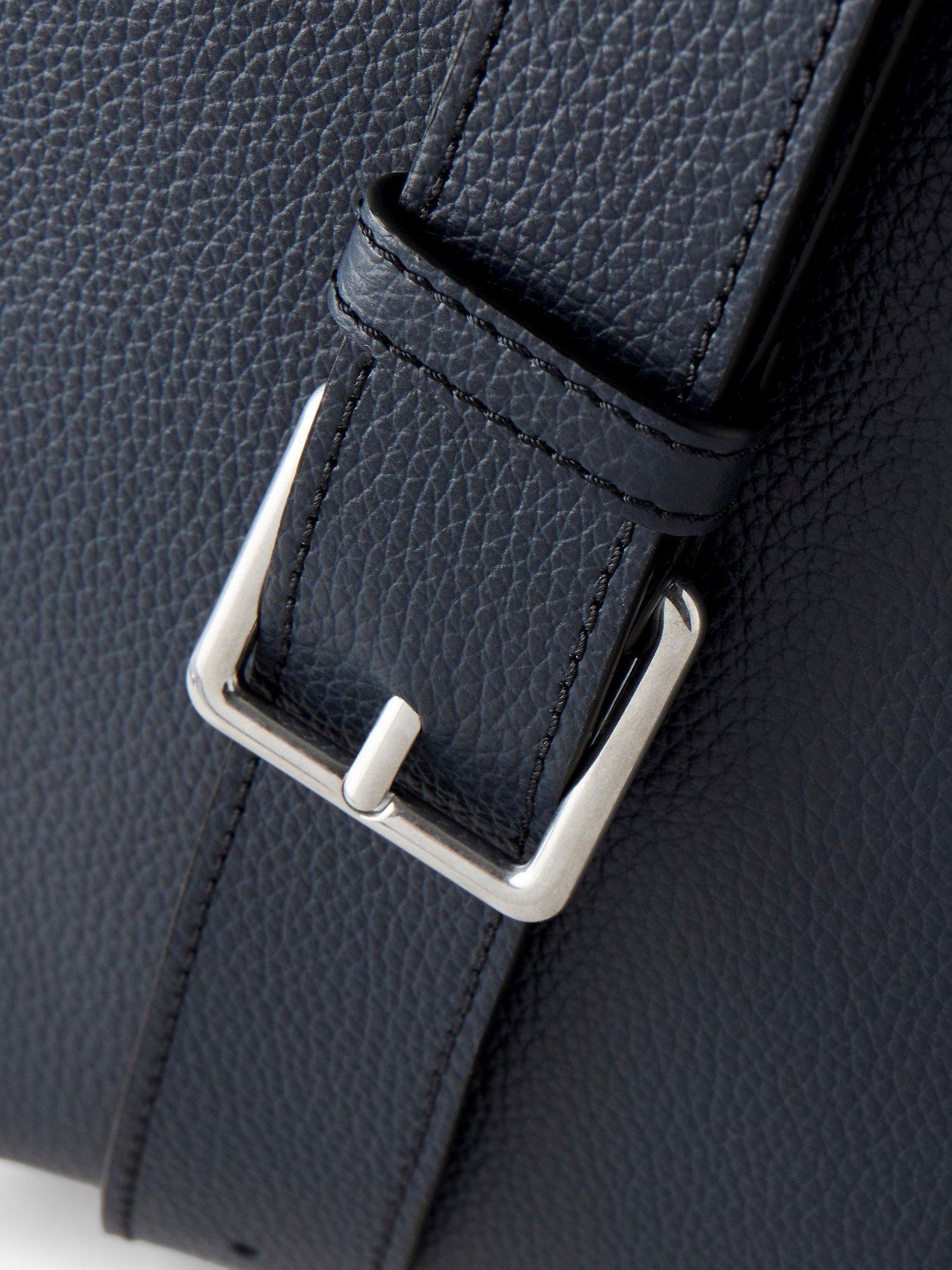 Product image 5 of 6, which shows Mulberry Small Antony Classic Grain Leather Satchel, Night Sky
