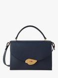 Mulberry Lana High Gloss Leather Top Handle Bag