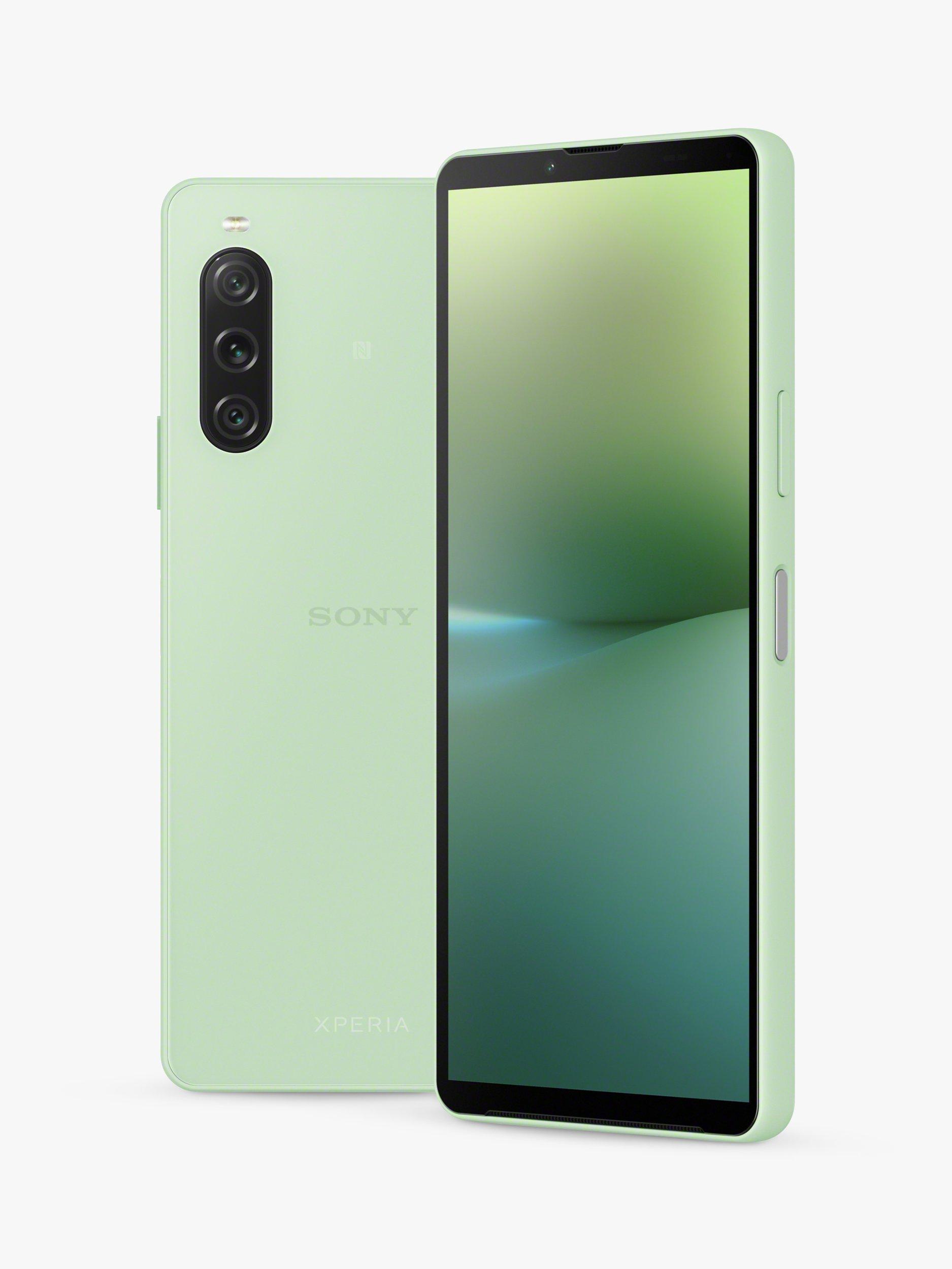 Sony Xperia 10 V Smartphone, Android, 6GB RAM, 6.1", 5G, SIM Free, 128GB, Sage Green