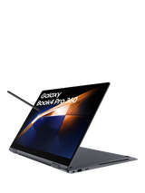 Samsung Galaxy Book4 Pro 360 Convertible Laptop, Intel Core Ultra 7 Processor, 16GB RAM, 512GB SSD, 16" 3K Touch Screen, Moonstone Grey