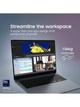 Samsung Galaxy Book4 Pro Laptop, Intel Core Ultra 7 Processor, 16GB RAM, 512GB SSD, 16" 3K Touch Screen, Moonstone Grey