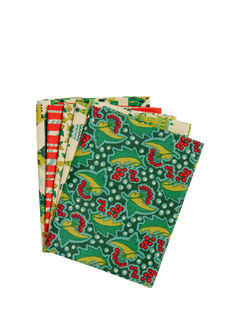 Liberty Fabrics Festive Flora Fat Quarter Fabrics, Pack of 5, Multi
