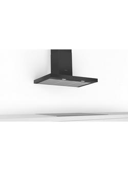 Bosch Series 2 DWB96BC60B 90cm Chimney Cooker Hood, Black - view 2, Black