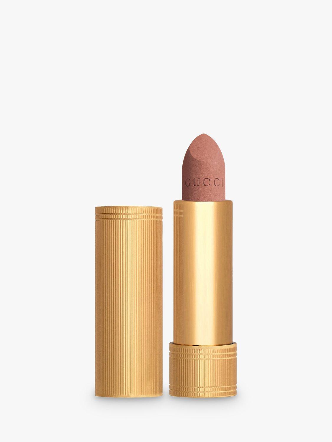 Product image 1 of 8, which shows Gucci Rouge À Lèvres Matte Lipstick, 222 Fanny Rose