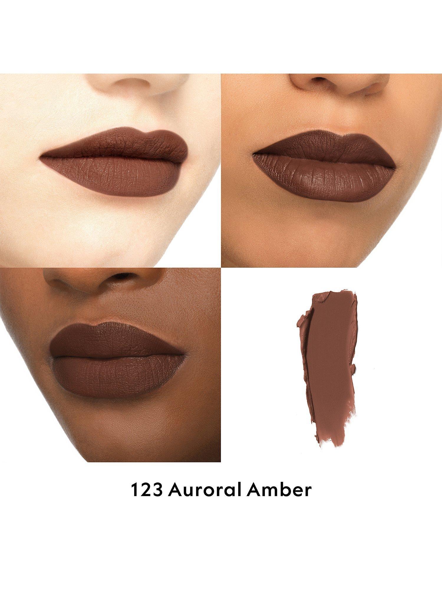 Product image 4 of 8, which shows Gucci Rouge À Lèvres Matte Lipstick, 123 Auroral Amber