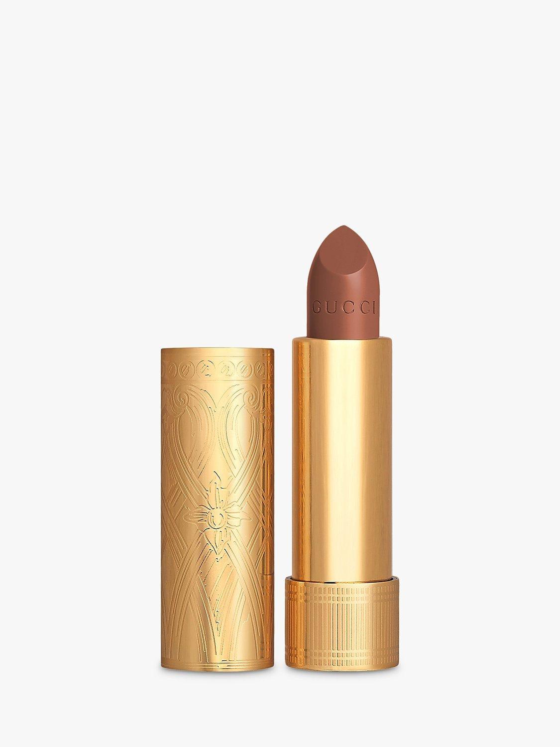 Product image 1 of 9, which shows Gucci Rouge À Lèvres Satin Lipstick, 221 Mina Light Pink
