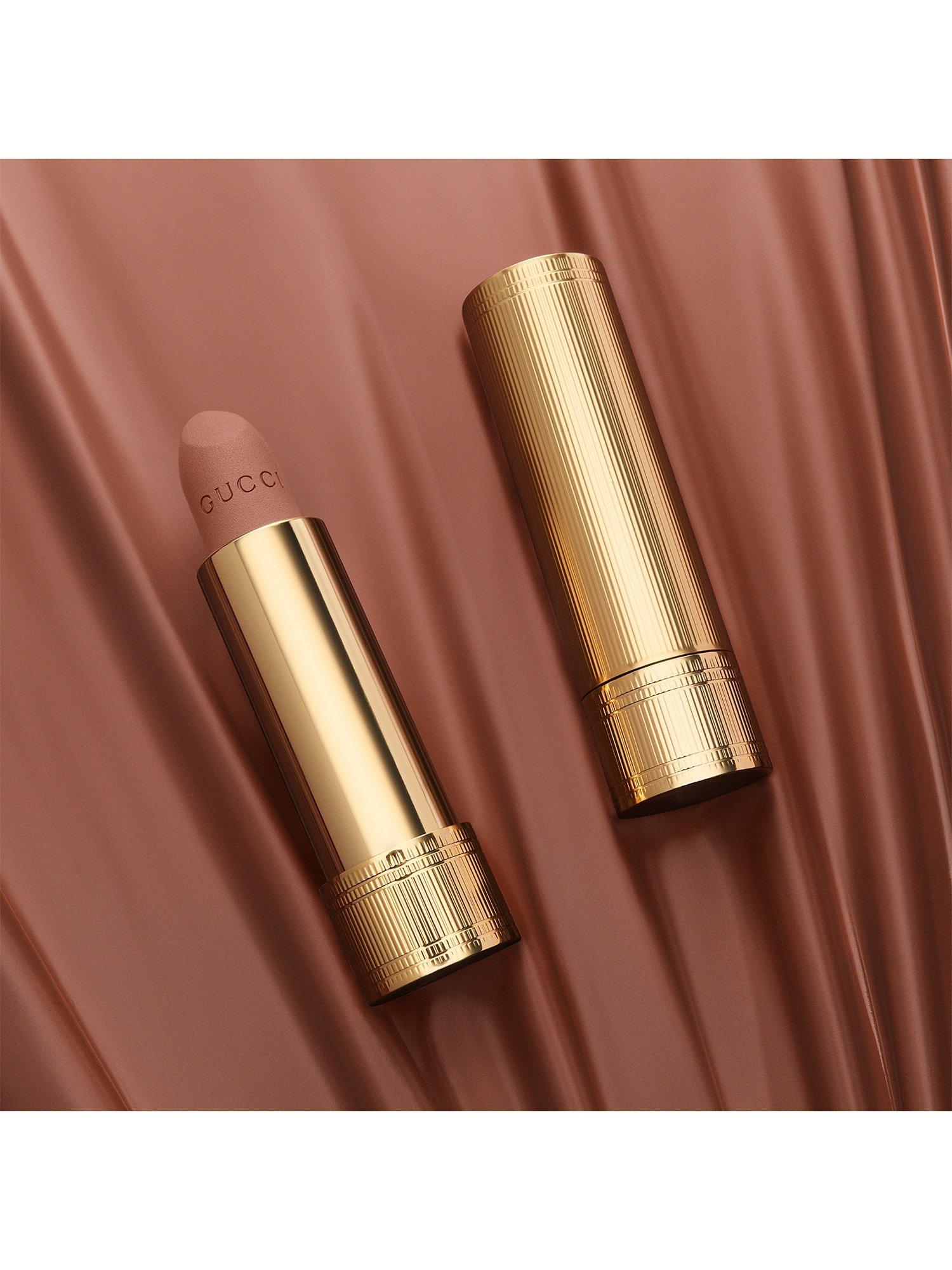 Product image 2 of 9, which shows Gucci Rouge À Lèvres Matte Lipstick, 120 Sonia Light Beige