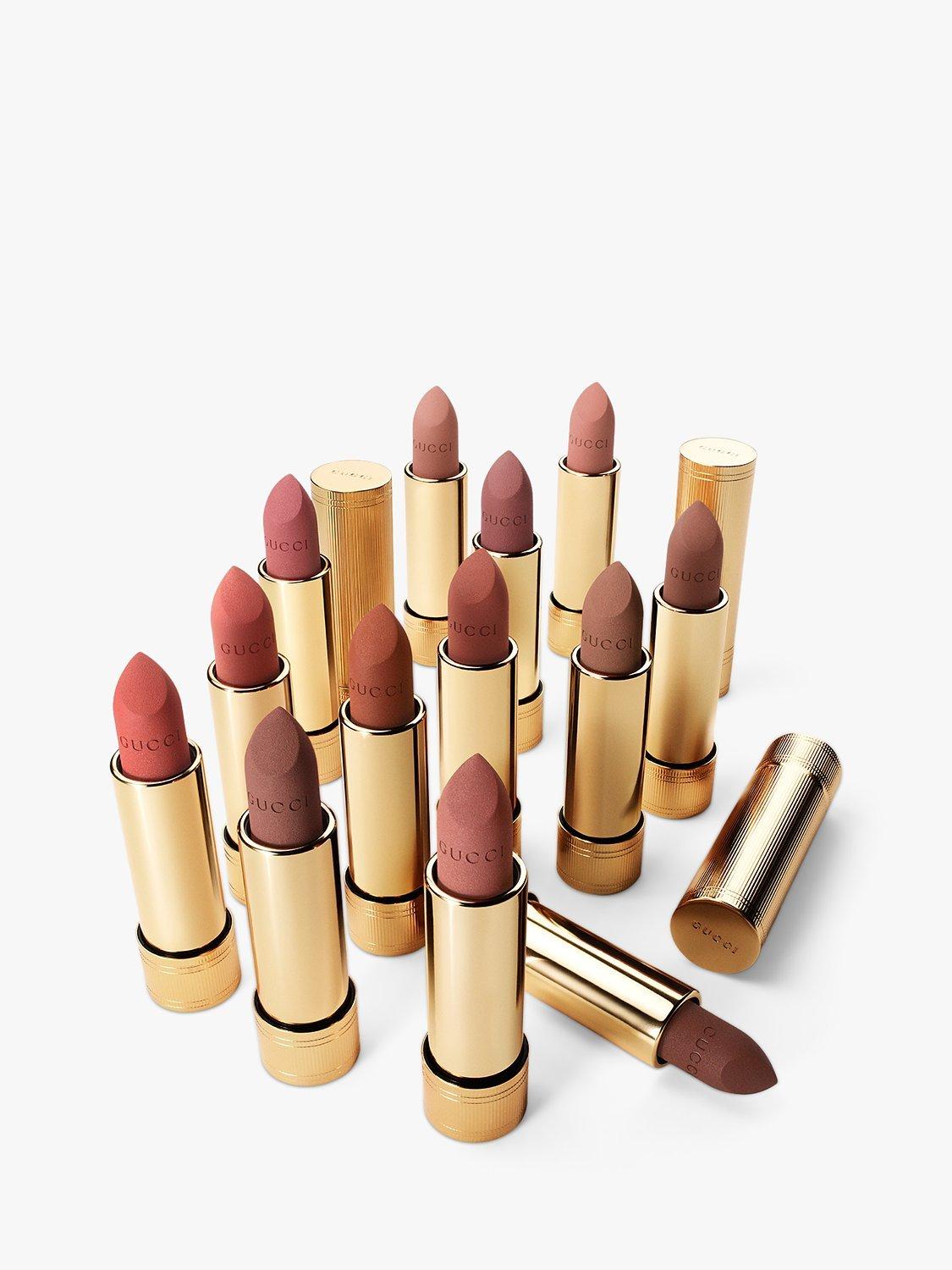 Product image 8 of 9, which shows Gucci Rouge À Lèvres Matte Lipstick, 120 Sonia Light Beige