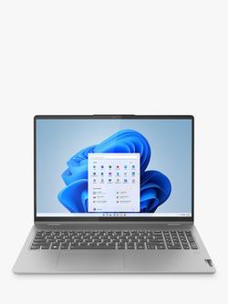Lenovo IdeaPad Flex 5 Convertible Laptop, Intel Core i5 Processor, 8GB RAM, 512GB SSD, 16” WUXGA Touchscreen, Arctic Grey - view 2, Arctic Grey