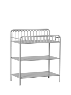Little Seeds Monarch Hill Ivy Metal Changing Table - view 2, Grey