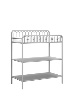 Little Seeds Monarch Hill Ivy Metal Changing Table, Grey
