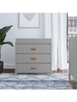 Little Seeds Monarch Hill Haven 3 Drawer Changing Dresser, Dove Grey