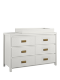 Little Seeds Monarch Hill Haven 6 Drawer Changing Dresser, White