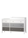 Little Seeds Monarch Hill Poppy 6 Drawer Changing Table