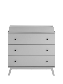 Little Seeds Rowan Valley Lark Urban 3 Drawer Dresser - view 2, Two-tone Grey