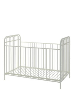 Little Seeds Monarch Hill Ivy Metal Cot - view 2, White