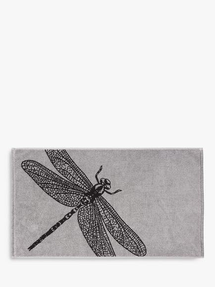 Ted Baker Dragonfly Bath Mats, Mono
