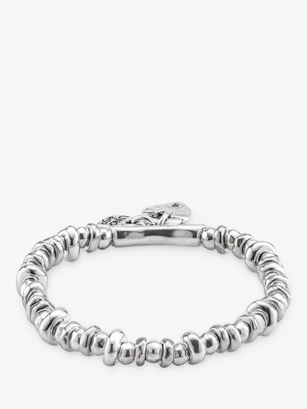 UNOde50 Encandilado Stretch Charm Bracelet, Silver - view 2, Silver