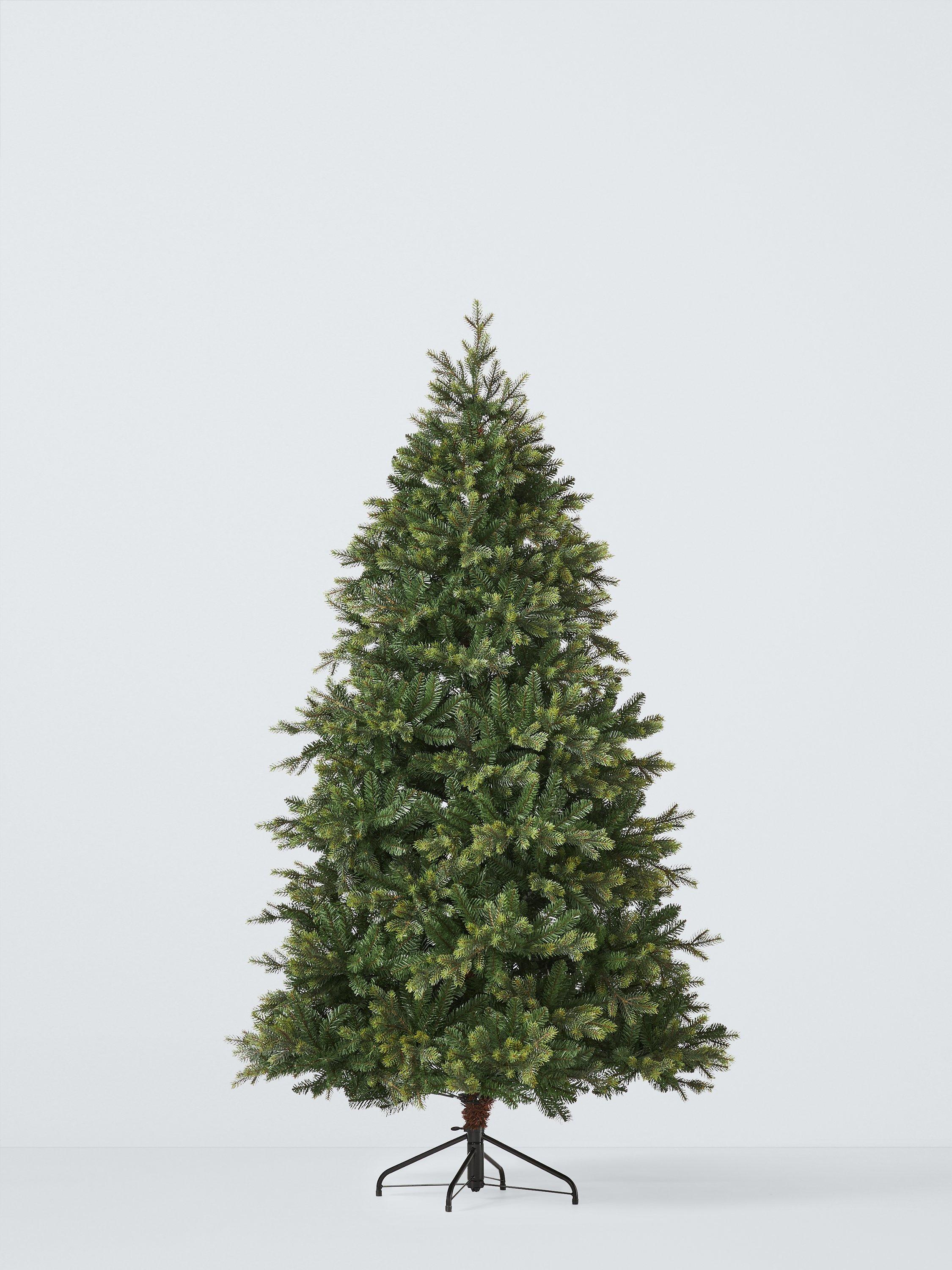 John Lewis Brunswick Spruce Unlit Christmas Tree, 7ft