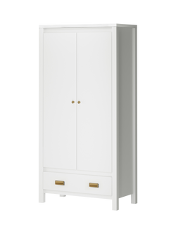 Little Seeds Monarch Hill Haven 1 Drawer Wardrobe - view 2, White