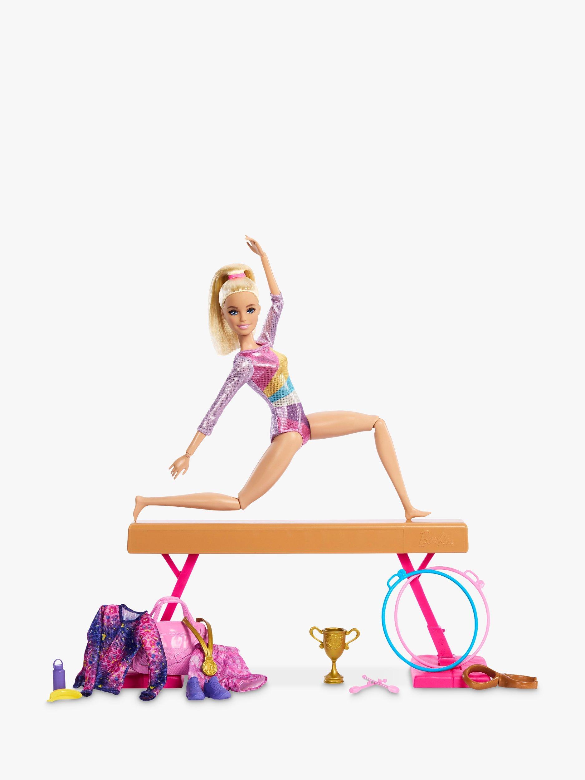 Barbie you can be anything gymnast doll playset sale