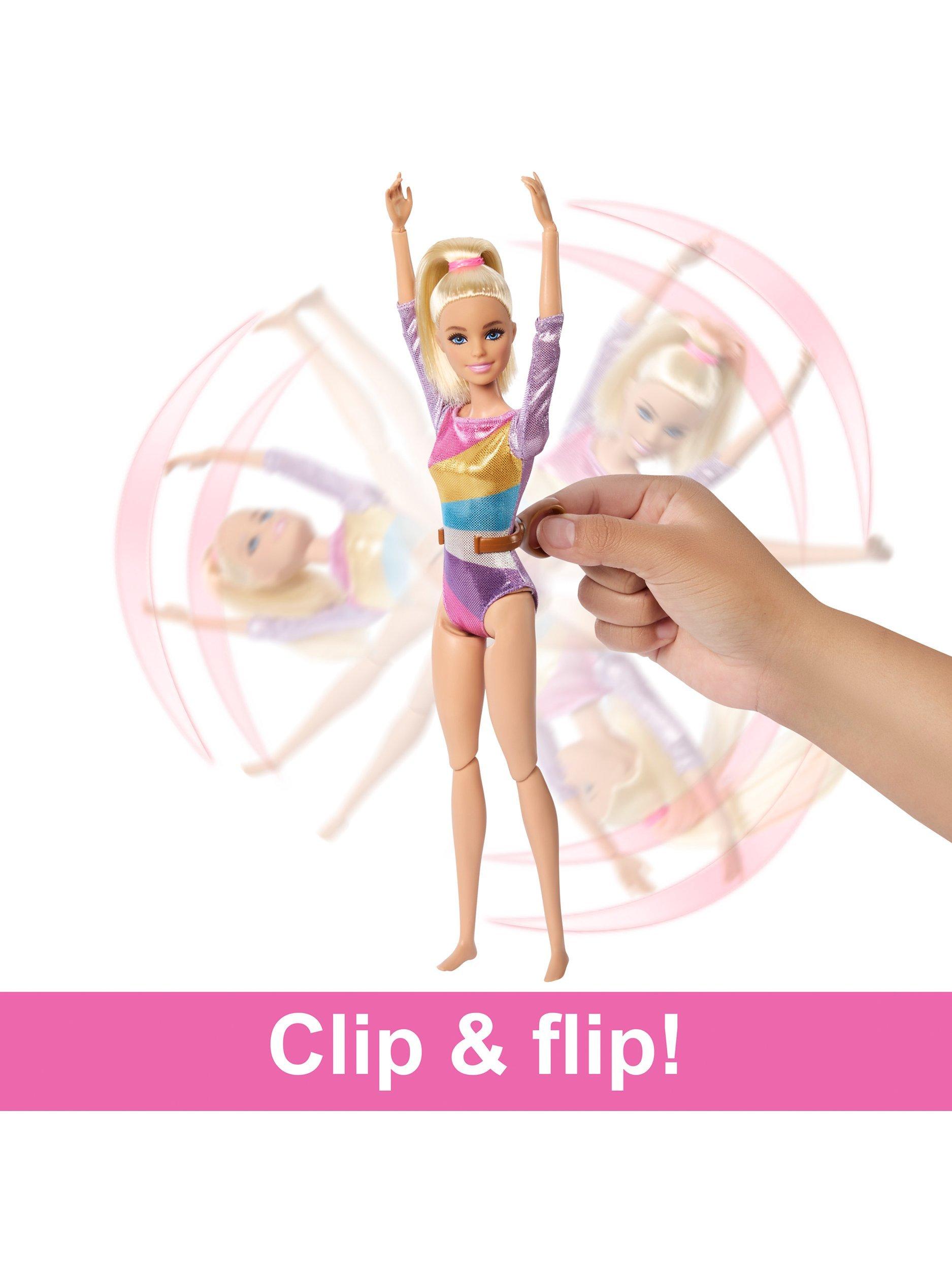 Barbie You Can Be Anything Gymnastics Playset And Doll