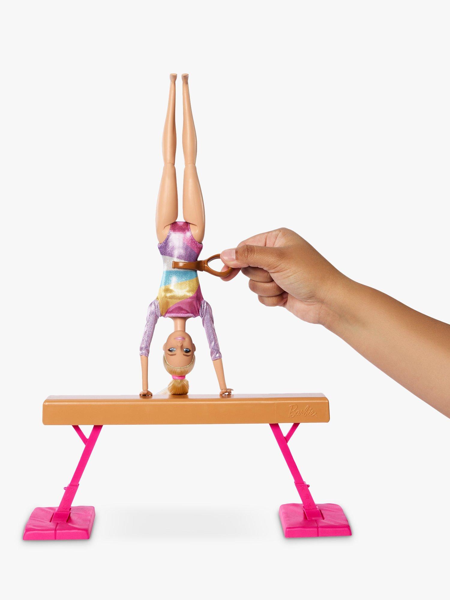 Barbie You Can Be Anything Gymnastics Playset And Doll
