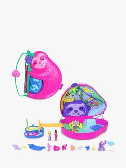 Polly Pocket Sloth Family 2-In-1 Purse Compact, Multi