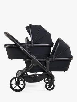 iCandy Peach 7 Twin Pushchair and Carrycot - view 2, Black