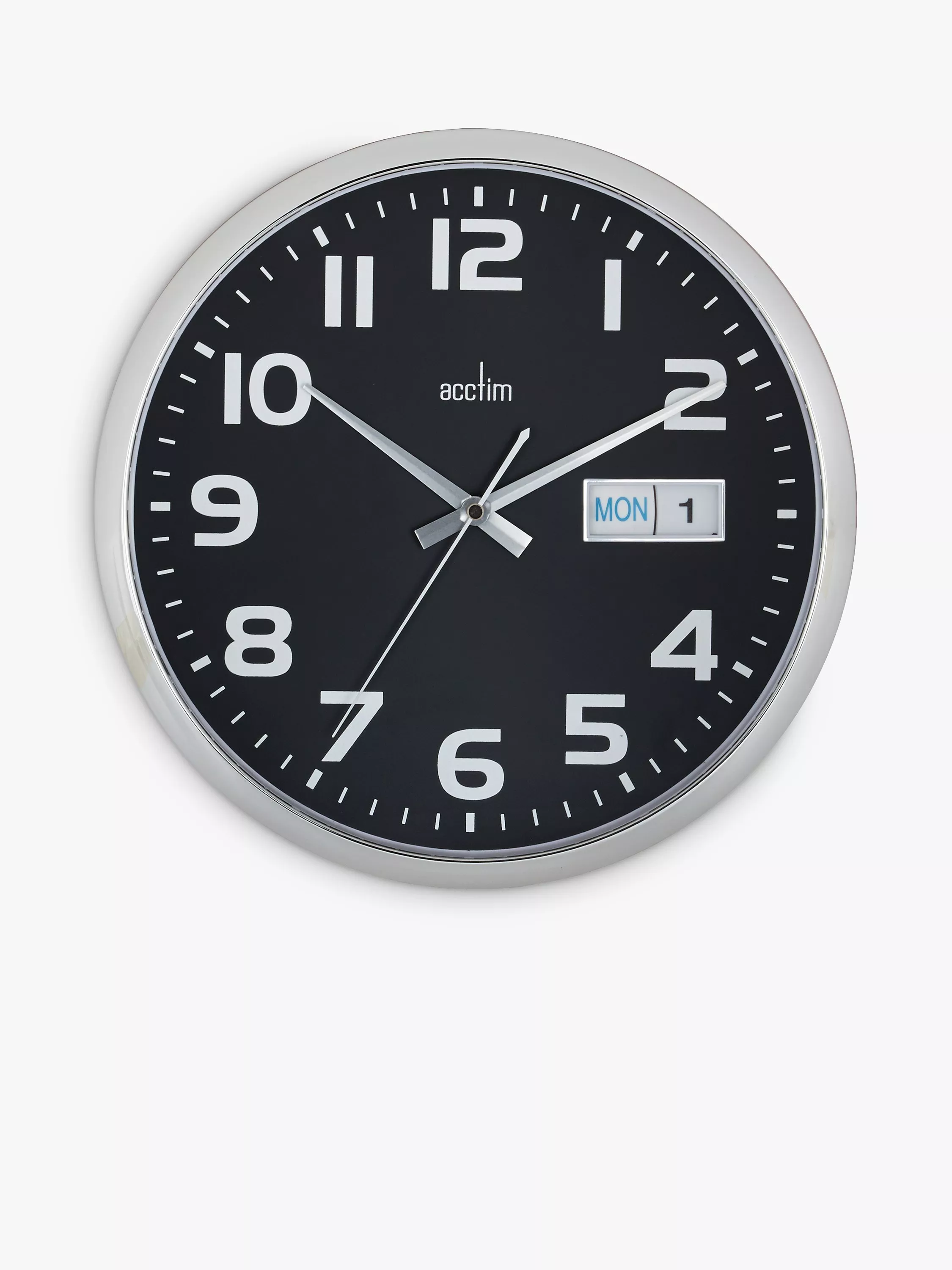 Acctim Date Window Analogue Wall Clock, 32cm