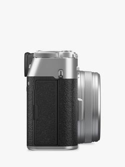 Fujifilm X100VI Digital Compact Camera with 23mm Lens, 6.2K Ultra HD, 40.2MP, Wi-Fi, Bluetooth, Hybrid EVF/OVF, 3" Tiltable Touch Screen - view 2, Silver