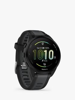 Garmin Forerunner 165 GPS Running Smartwatch, Black