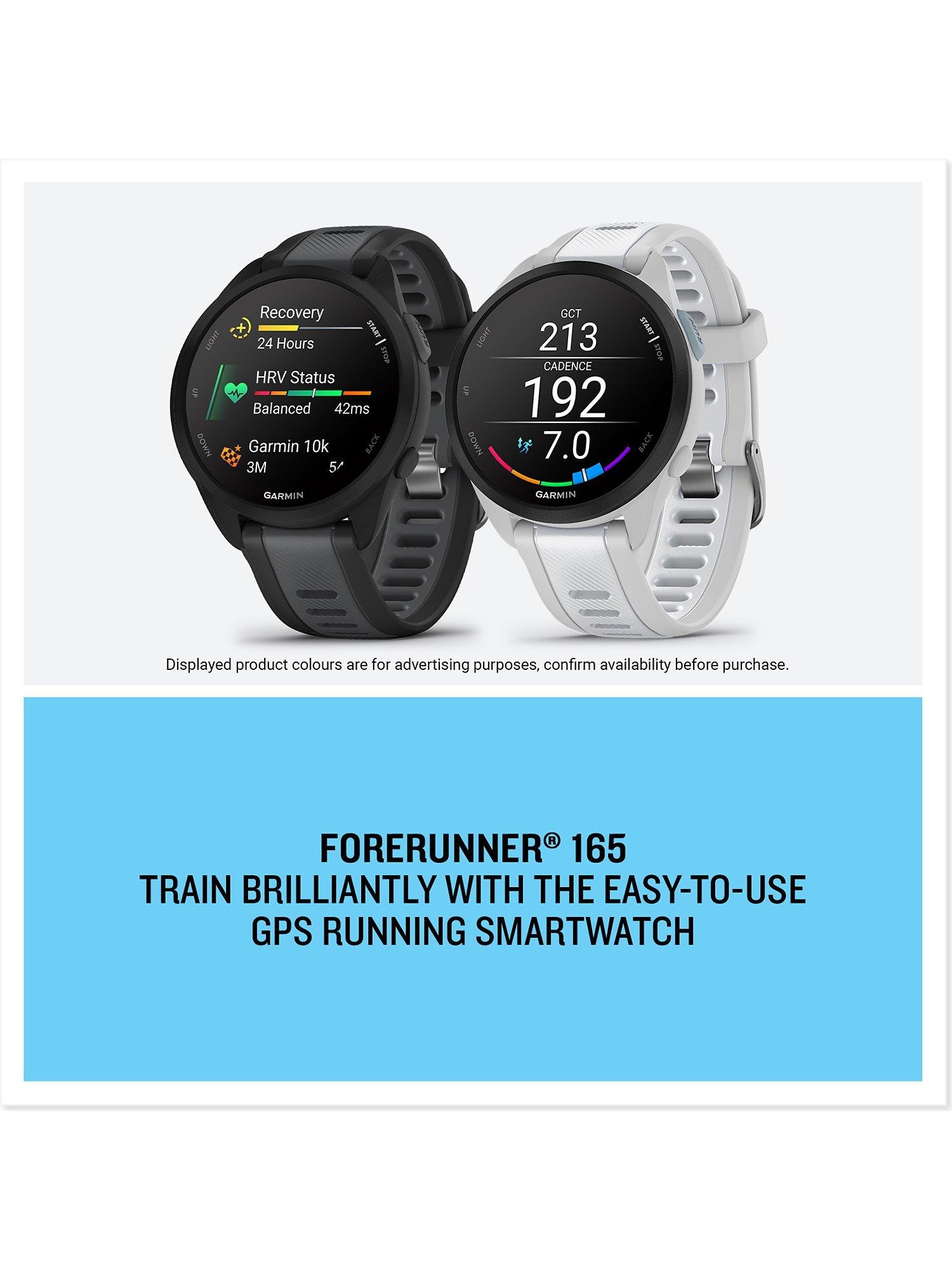 Garmin Forerunner 165 GPS Running Smartwatch