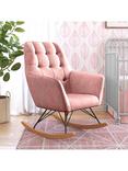 Little Seeds Raven Upholstered Nursery Rocking Chair