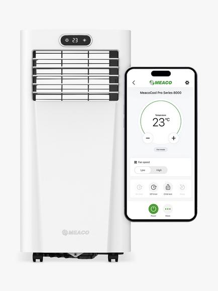 MeacoCool MC Series Pro 8000 BTU Portable Air Conditioner, White - view 2, White
